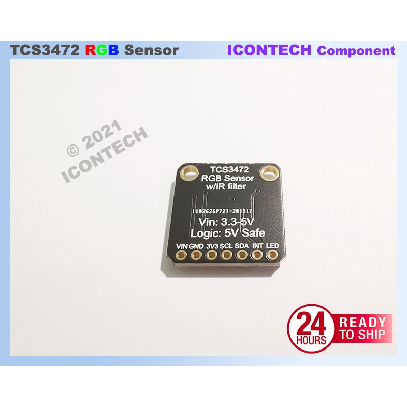 TCS3472 Color recognition sensor bright light sensor module RGB IIC support Arduino STM32 TCS34725 2