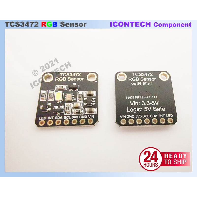 TCS3472 Color recognition sensor bright light sensor module RGB IIC support Arduino STM32 TCS34725 3