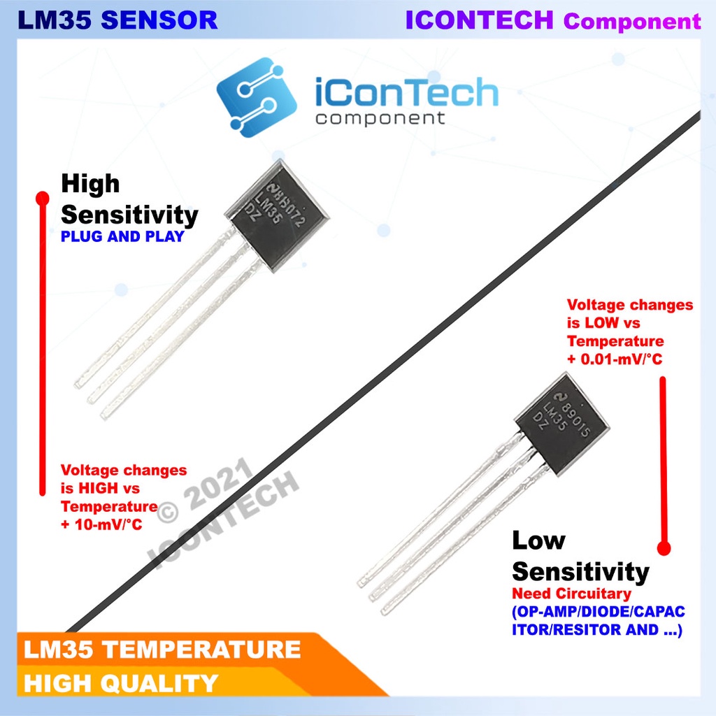 LM35 Temperature Sensor