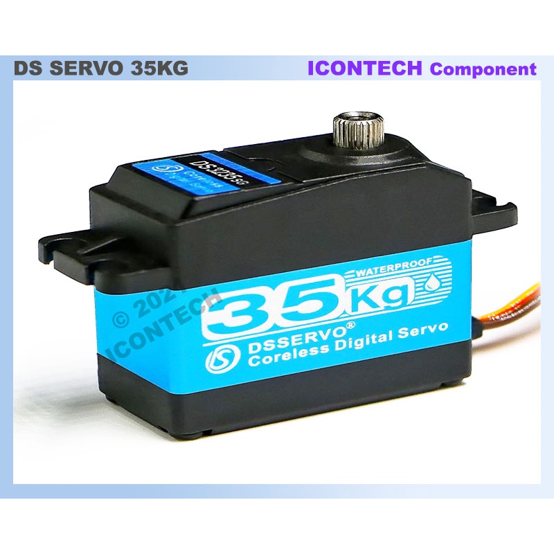 Dsservo ORIGINAL DS3235 35KG Coreless Servo Motor Water Proof 180° High Torque