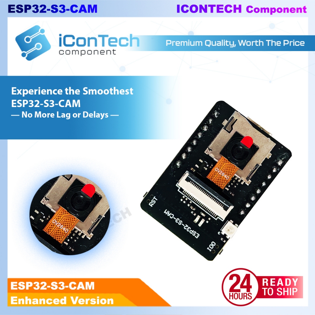 ESP32-S3-CAM OV2640 ESP32-CAM WiFi + Bluetooth Camera Module Development Board