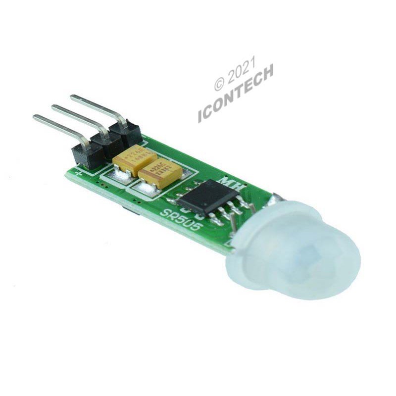 HC-SR505 mini PIR sensor DIY Arduino STM32 3
