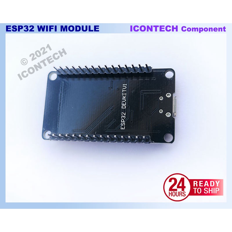ESP32 WIFI Bluetooth Module IOT NODE-MCU32 ESP32S Node MCU (READY STOCK) Node-MCU32S 8