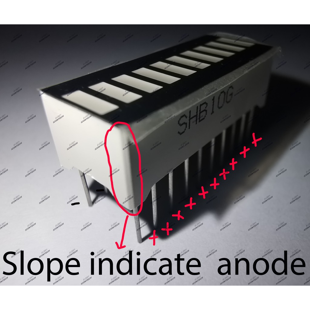 10 Segment LED Bar graph Battery LV indicator 2