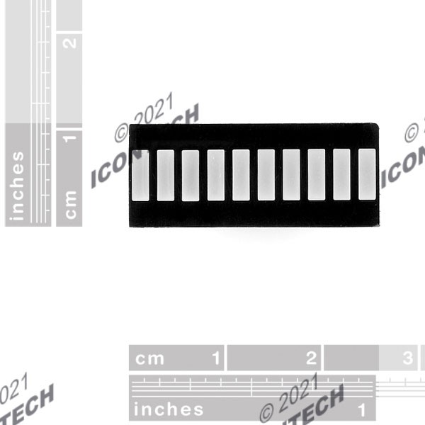 10 Segment LED Bar graph Battery LV indicator 4