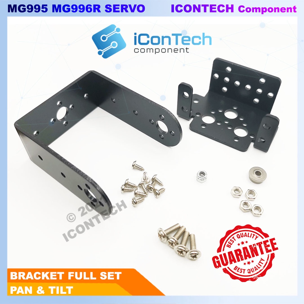 MG996R High Torque Metal Gear Dual Ball Bearing Servo Motor 996R MG995 Servo Bracket 6