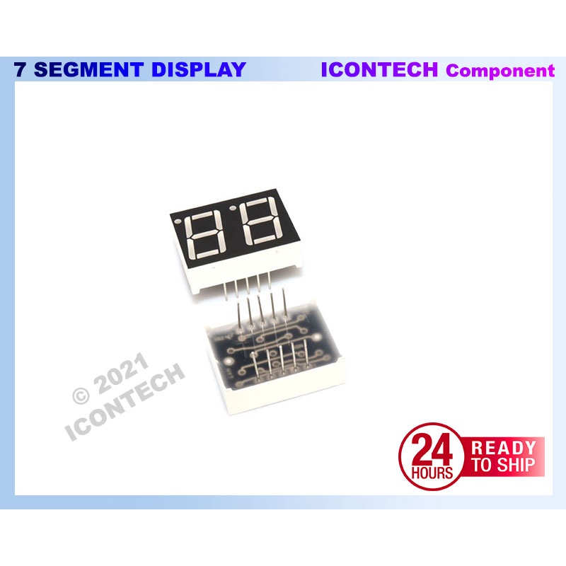 7 Segment Display 1/2/3/4Bit RED LED 0.56 Inch 2