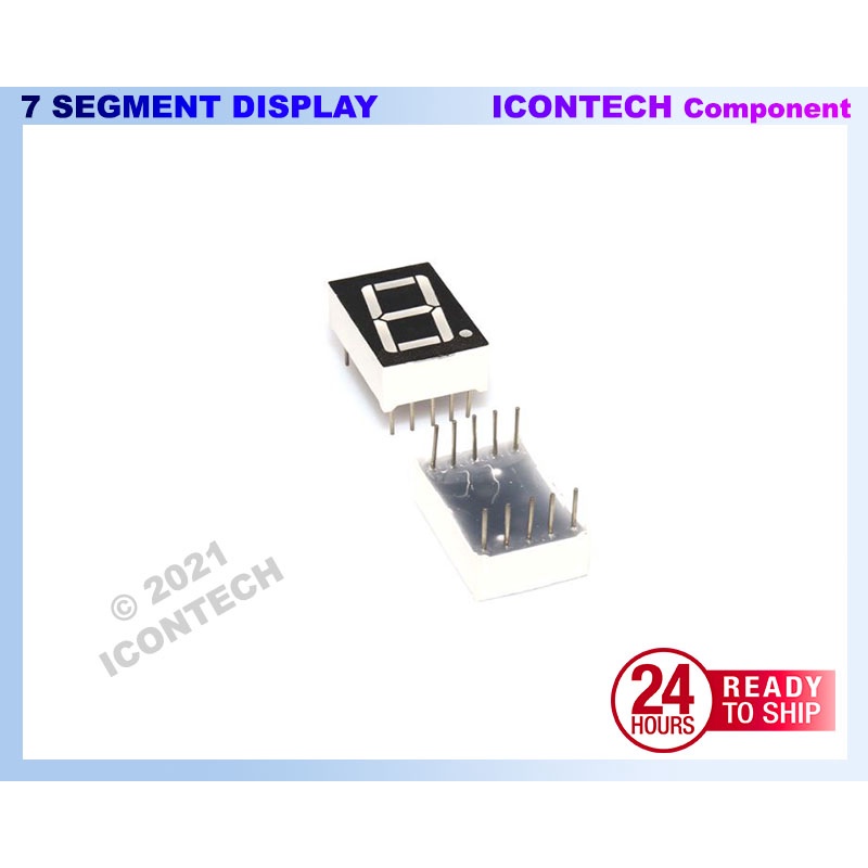 7 Segment Display 1/2/3/4Bit RED LED 0.56 Inch 3