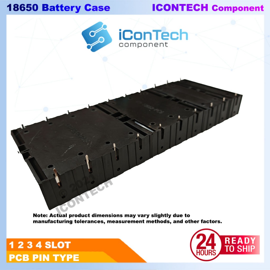 18650 Battery Holder Pin Type Wire Type Lithium Battery Casing 18650 Case 2