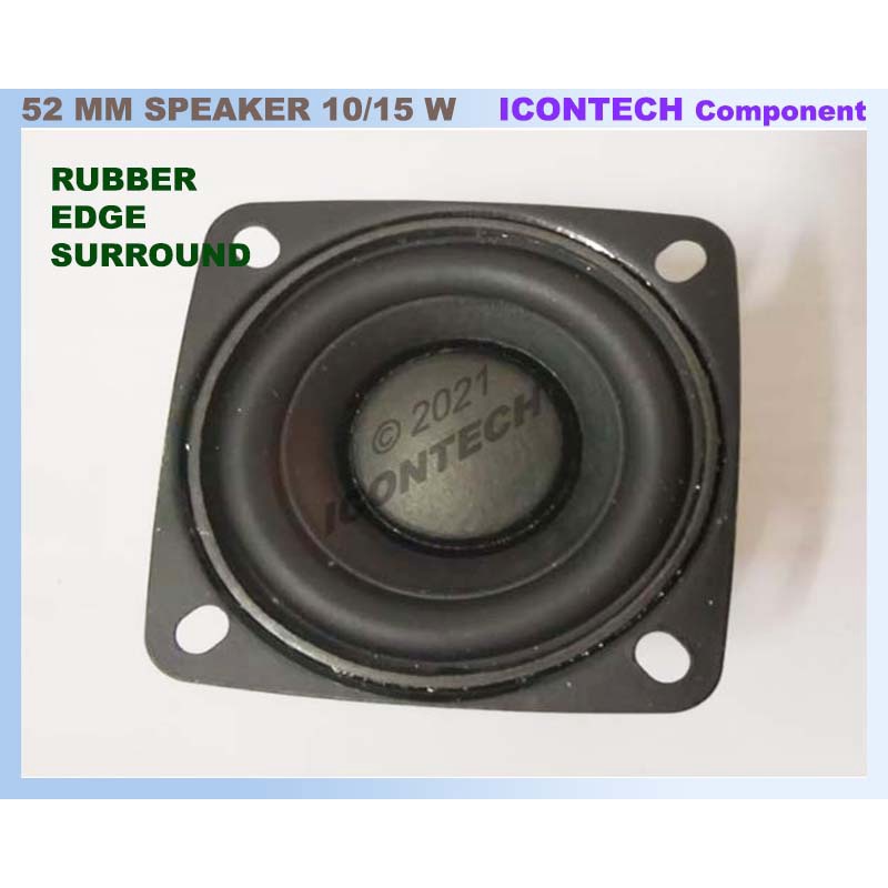 Speaker 4 Ohm 10W HI-FI Full Range Speaker Powerful BASS 2