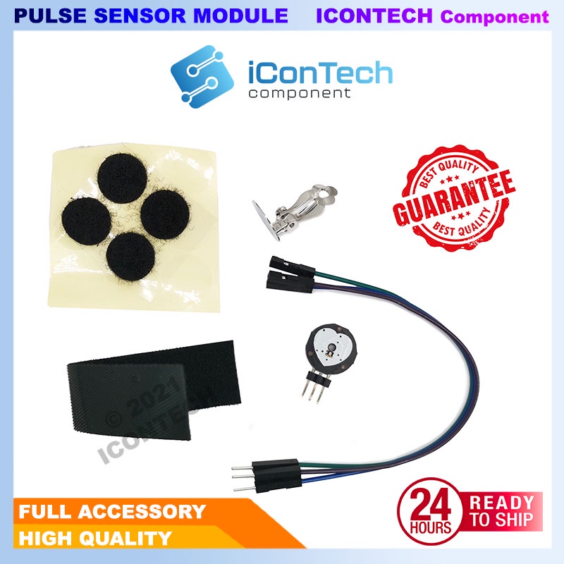 Pulse sensor Heartbeat Sensor Arduino ESP32 ESP8266 XD-58C XD58C Pulse heart rate sensor