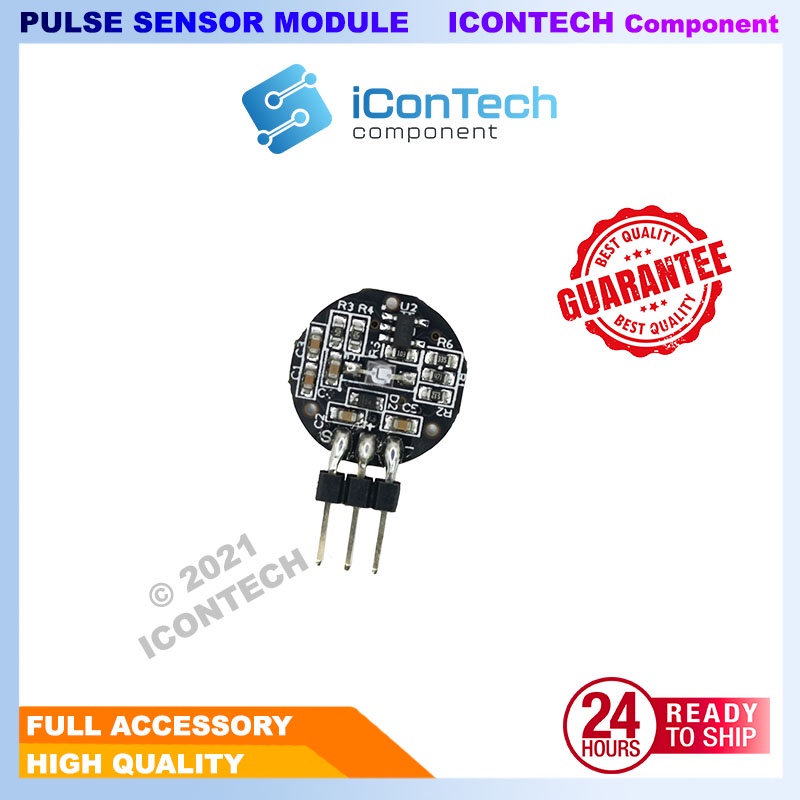 Pulse sensor Heartbeat Sensor Arduino ESP32 ESP8266 XD-58C XD58C Pulse heart rate sensor 3